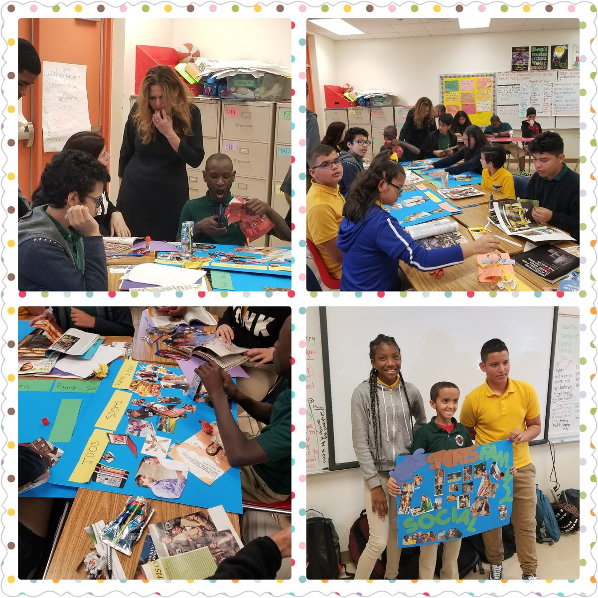 CitrusGroveMS's tweet photo. YEP students collaborating with their peers to create visions boards.
@MDCPSOperations #CCCYEP #YouthEngagementProgram #CommunityEngagement https://t.co/FgeamdNe4C