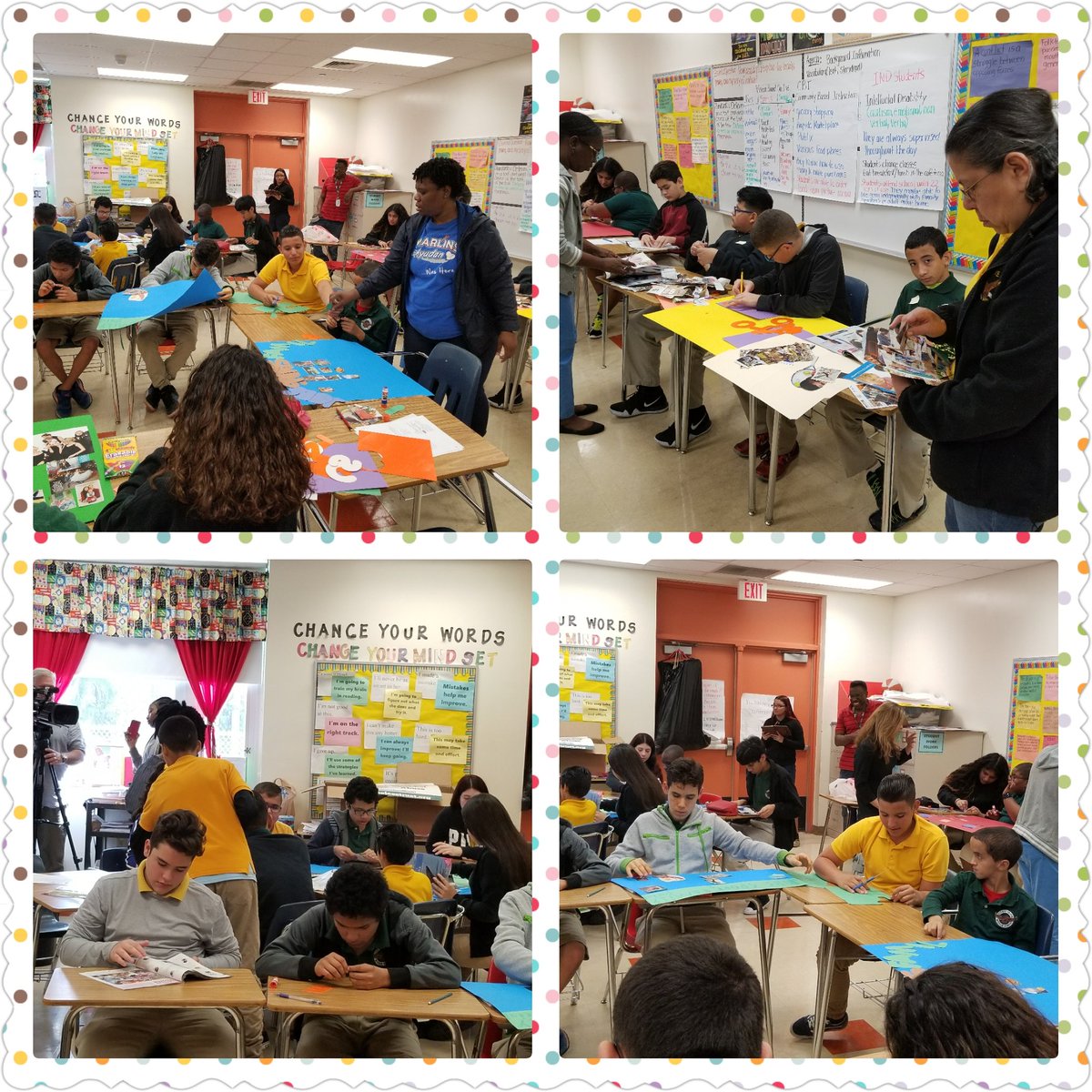 CitrusGroveMS's tweet photo. YEP students collaborating with their peers to create visions boards.
@MDCPSOperations #CCCYEP #YouthEngagementProgram #CommunityEngagement https://t.co/FgeamdNe4C