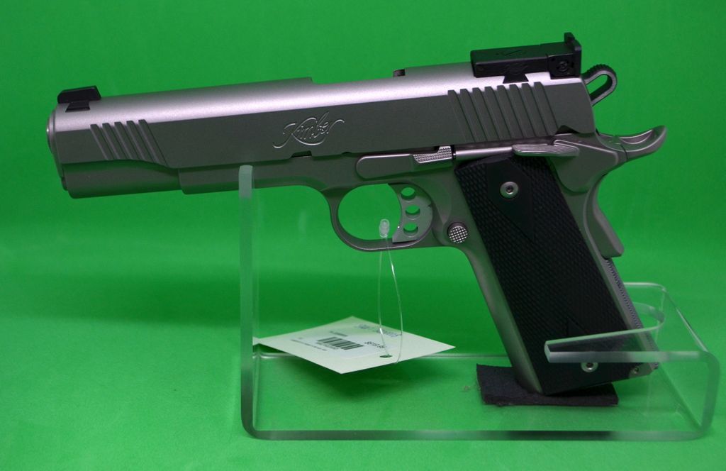 AutreysArmory's tweet image. AUCTION 3 - Kimber Stainless Target II .45 ACP 7+1 5" Brl buff.ly/2HOiKO2 Starting Bid: $819.99 - NO RESERVE #Kimber #targetii #stainless #45acp #2a #pewpewlife