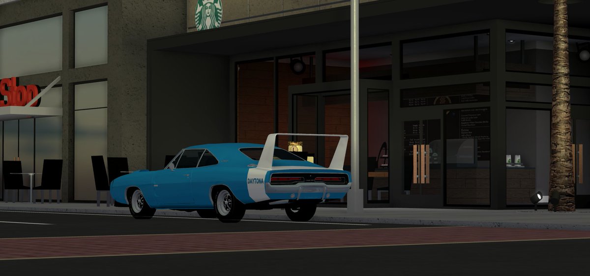 Abdul009 On Twitter Finally Finally Finished One Of My Favorite Muscle Car From The Late 60s The 1969 Dodge Charger Daytona Modeled On Roblox And Heavily Edited On Blender3d By Me Robloxdev - roblox daytona