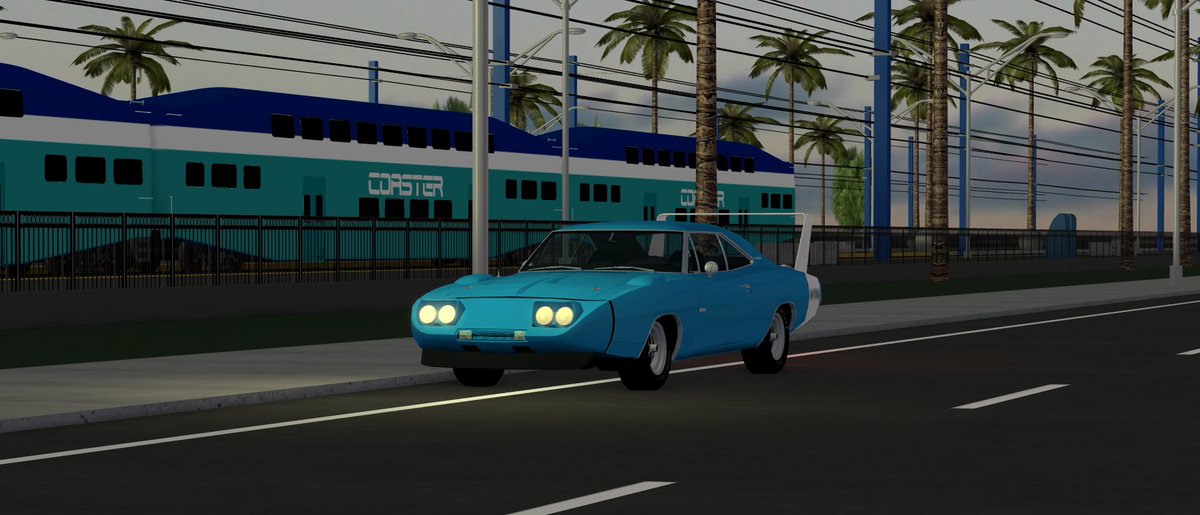 Abdul009 On Twitter Finally Finally Finished One Of My Favorite Muscle Car From The Late 60s The 1969 Dodge Charger Daytona Modeled On Roblox And Heavily Edited On Blender3d By Me Robloxdev - roblox daytona