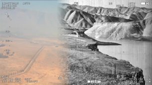 DOIWildlandFire's tweet photo. With thermal imaging capabilities #UAS are able to spot the “white hot” areas hidden from view by vegetation. #FireDrones #ViewsFromWork On left: Still from Paradise Fire video, on right: still from DOI office of Aviation Services video https://t.co/JcXF1LYASn