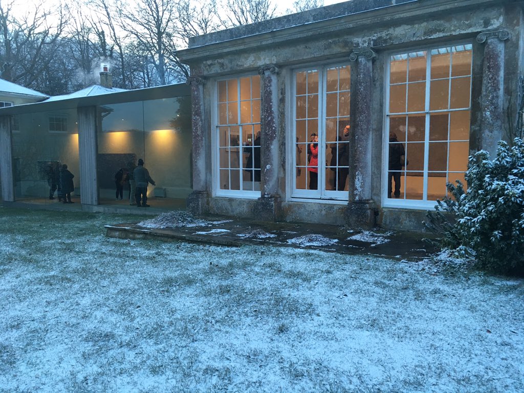 NewArtCentre's tweet photo. Introducing #IanStephenson #paintings during our #RCET #teachers open evening tonight #process #chaos #order #rules #chance https://t.co/oSOx7Nm0ab