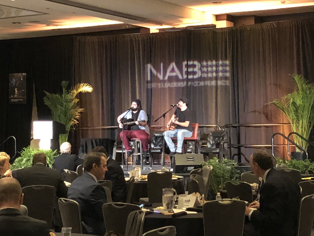 VABTweets's tweet photo. Lunchtime entertainment! #NABSLC18 https://t.co/wuNsBw2dB3