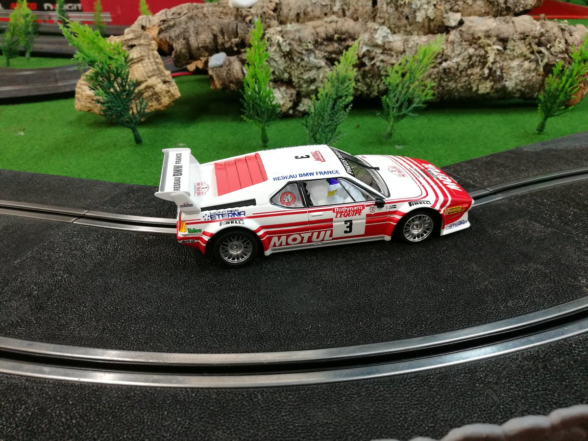 ParlaSlotRacing's tweet photo. BMW M1 de Fly con chasis Kilslot listo para entregar a su dueño, Angel Luís Manzano de la escudería @CAYNALOGAracing https://t.co/lFazEcC3AL