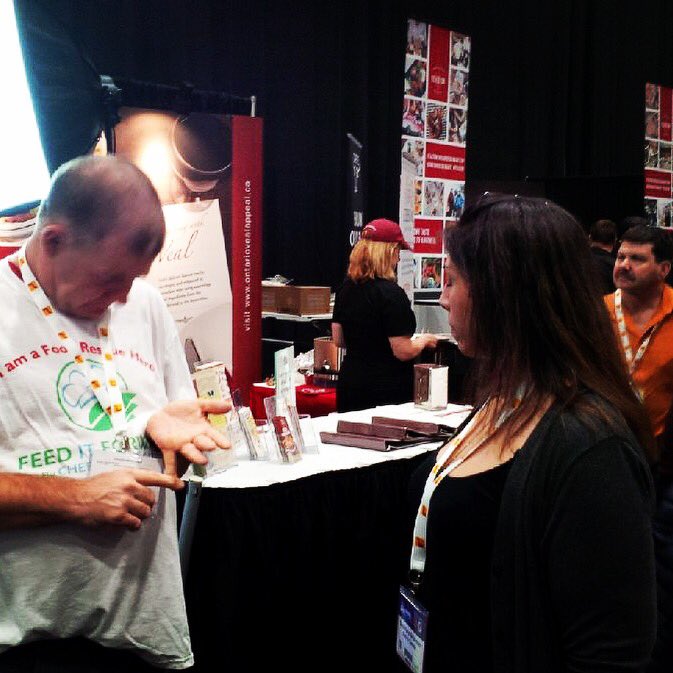 One of Brad Longs team talking about the importance of reducing food waste in the industry <a href="/RCShowCanada/">RC Show</a>