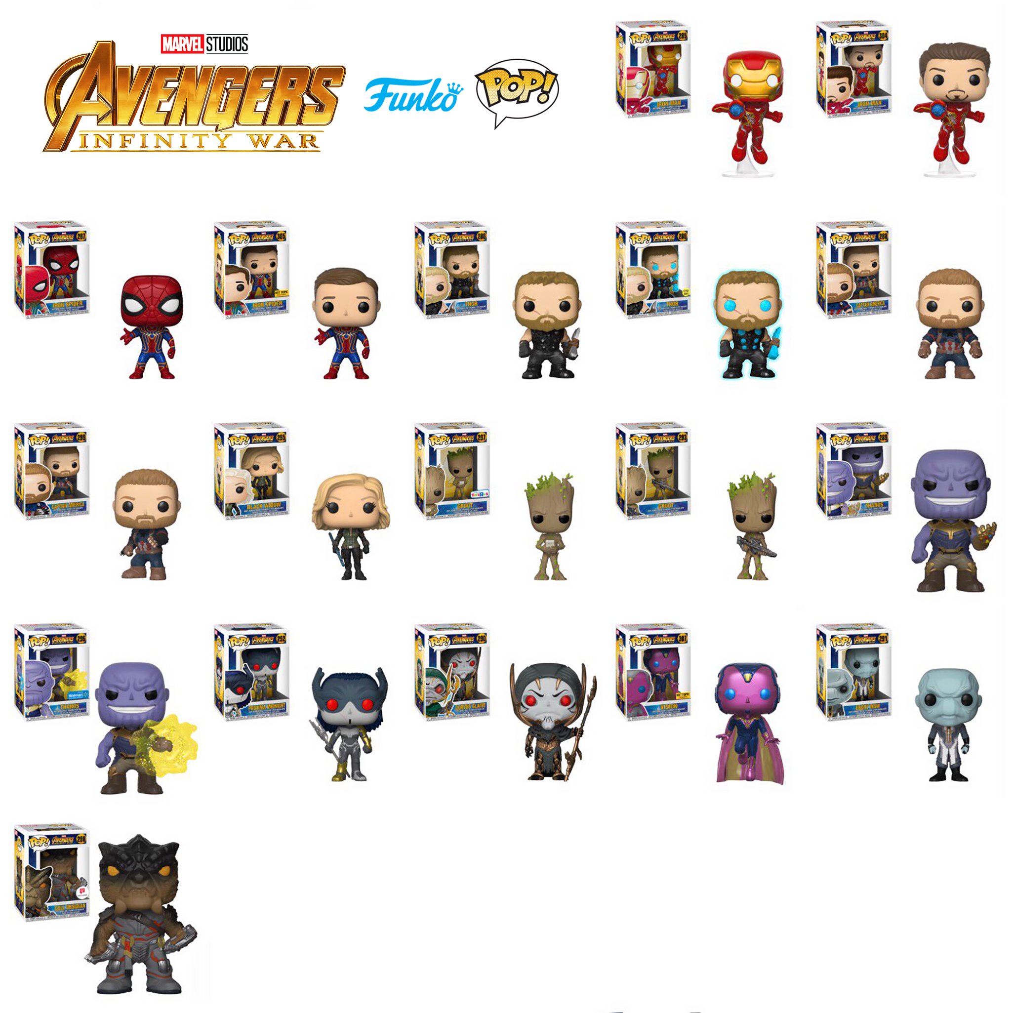 Mcu sales pop figures