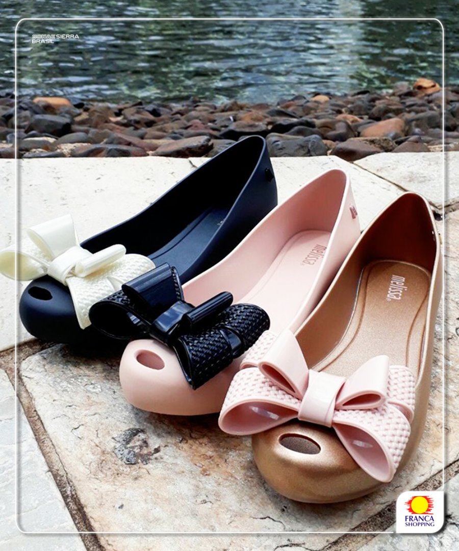FrancaShop's tweet image. Meninas, olhem só que  #Melissas lindas! ❤😍
Venham dar #SóUmaOlhadinha aqui no #FrancaShopping! 😀