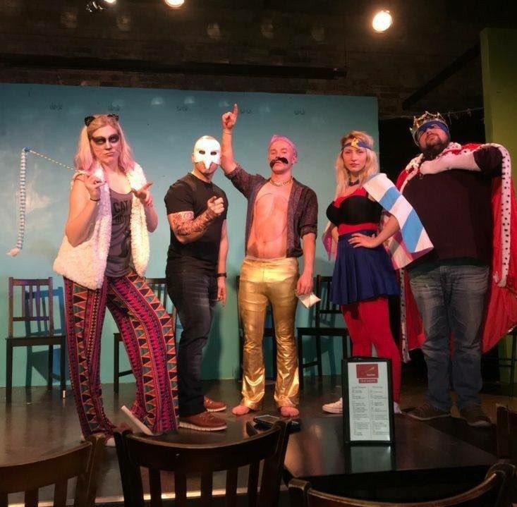 JJImprov's tweet photo. #JimmyAndJohnnie return THIS COMING SUNDAY, March 4th at 8pm (new time) in #JudysBeatLounge with the #UltraHilarious #DeeRyan and opening act #VelvetStallion, #TheWorldsMostDangerousImprovGroup. Just $10. https://t.co/dnIf5vhGgx
