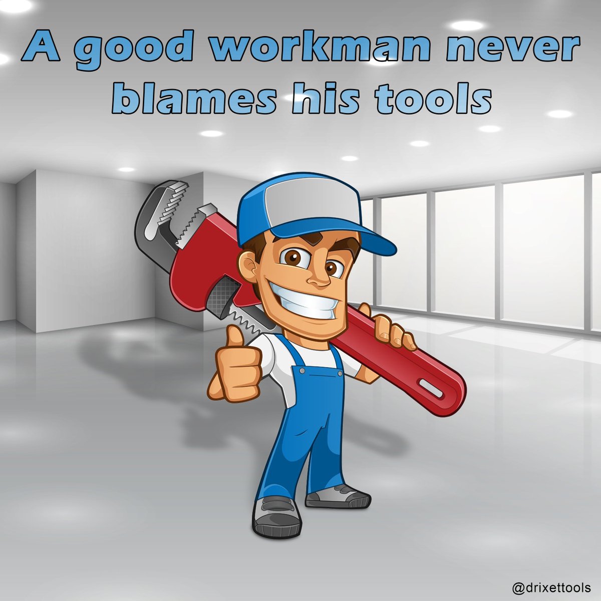 DrixetTools's tweet photo. A #good #workman #never #blames his #tools https://t.co/ScJUD9Yhsr