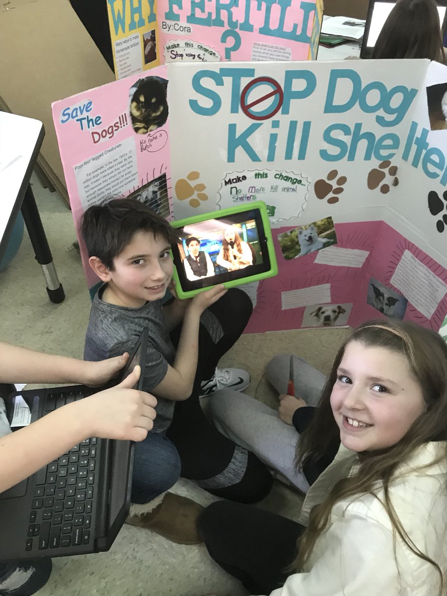 GoldbergTeach's tweet photo. @LakeviewWL Ss are preparing for the Make A Change Fair on March 1st at Lakeview Elementary. #personalizedlearning allows Ss to travel #individualpaths. #highceiling #ChangeTheWorld https://t.co/CDmEHvfYfA