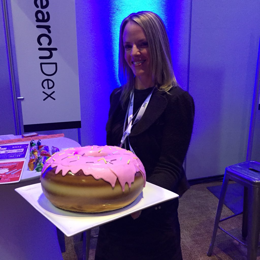 SearchDexLLC's tweet photo. Come by the @SearchDexLLC booth S43 here at #eTailWest2018, check out our Brand Visibility &amp; Expansion Saas! We have donuts too! https://t.co/uMQOaXepAt