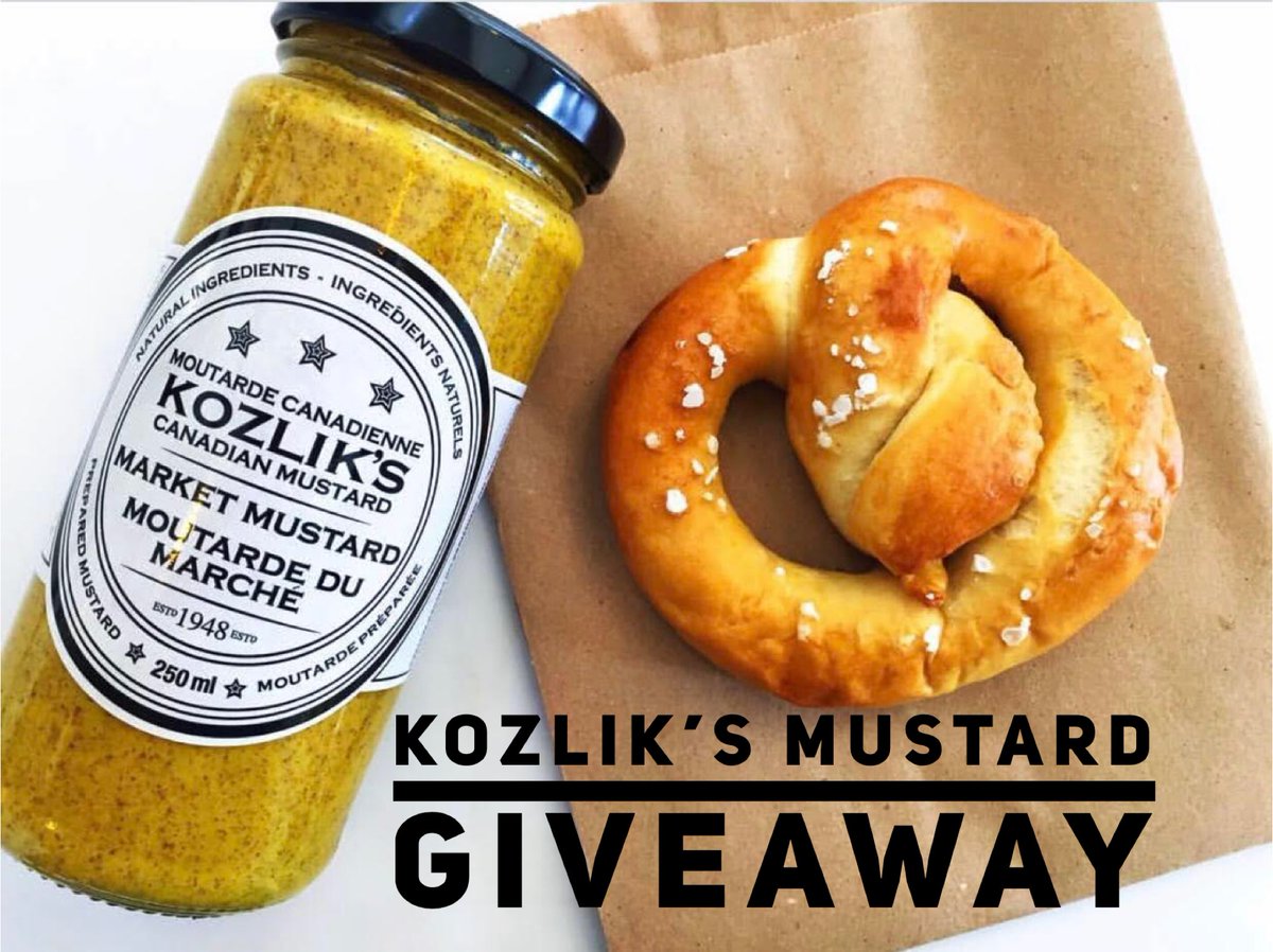 🎉GIVEAWAY ALERT! 🎉 I’m OBSESSED with this <a href="/kozliks/">Kozlik's Mustard</a> #mustard so I’m GIVING SOME AWAY! RT this for your chance to win 4 bottles of your choosing of Kozlik’s mustard!!! 😱😱😱 kozliks.com
