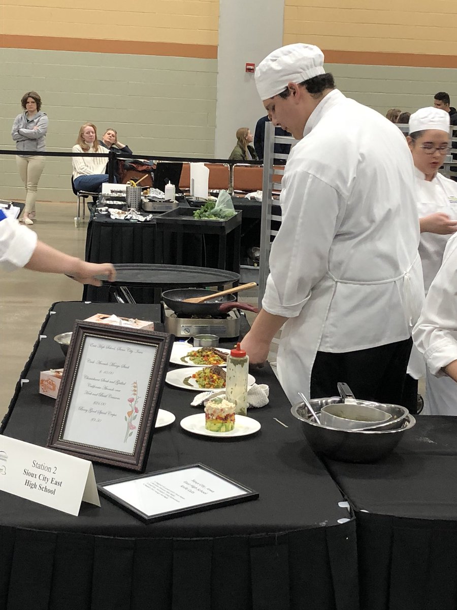 828Deb's tweet image. Competition for culinary