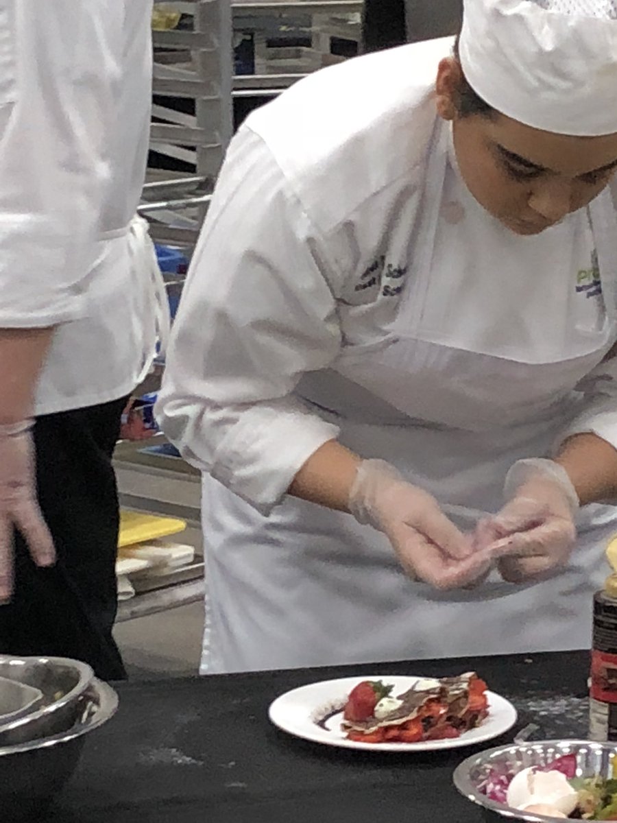 828Deb's tweet image. Competition for culinary