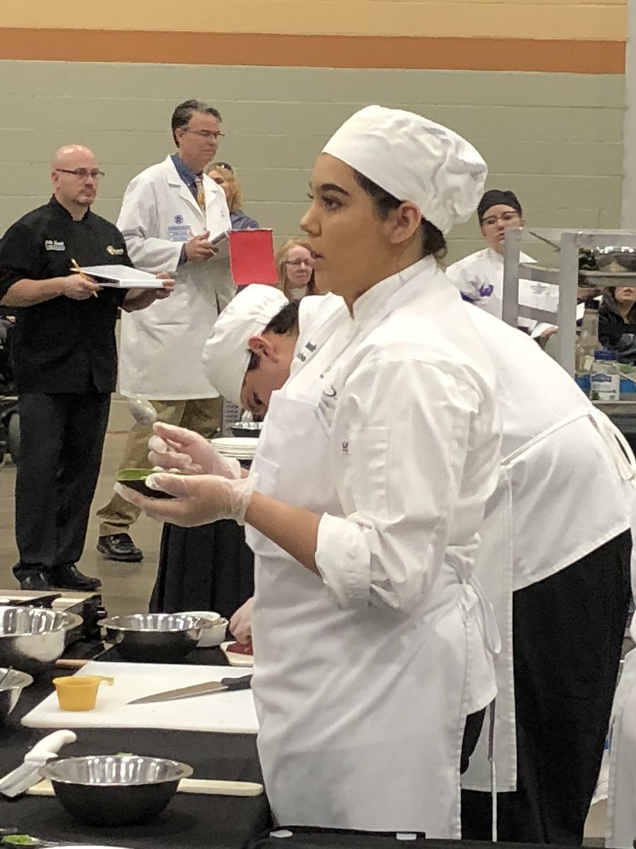 828Deb's tweet image. Competition for culinary