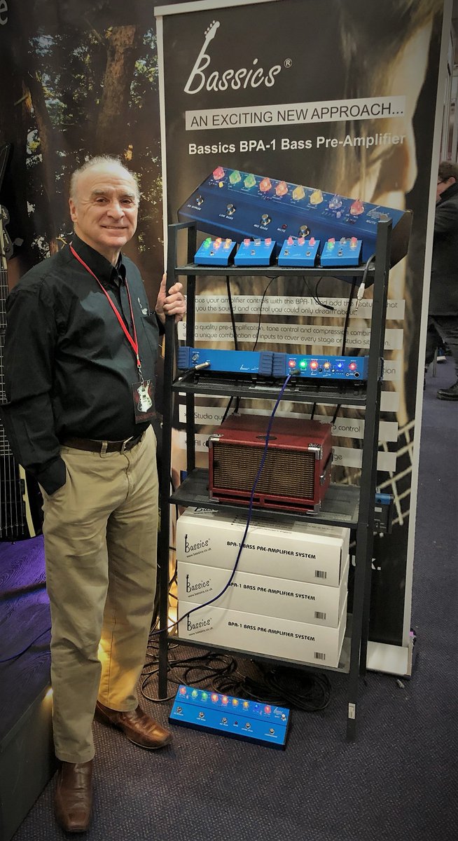 Bassicsamps's tweet image. Be a diamond dog &amp;amp; come in from the cold to the #londonbassshow . Malcolm Toft not only worked in the studio with David Bowie, he’s also created some amazing boutique bass amps &amp;amp; studio quality pedals, Come &amp;amp; meet him &amp;amp; see the new #Bassics lines on the Synergy Distribution stand