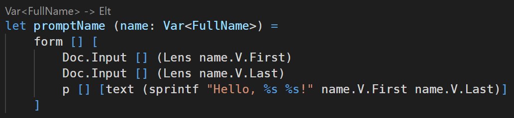 Tarmil_'s tweet image. Clear and simple reactive code with #WebSharper.UI&apos;s V #fsharp forums.websharper.com/blog/84675