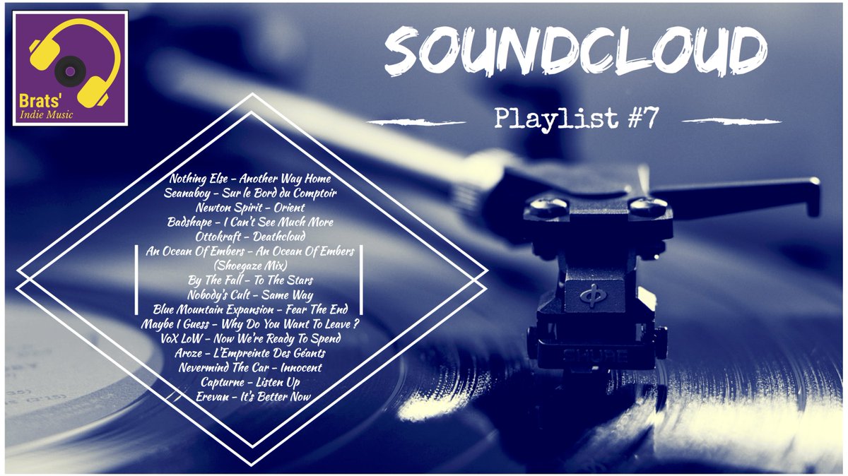 Voici notre nouvelle playlist 👌
soundcloud.com/bratsindiemusi…

avec 
<a href="/Nothing95722846/">Nothing Else...</a> @SeanaboyOff 
<a href="/NewtonSpirit/">NEWTON SPIRIT</a> 
<a href="/Ottokraft/">Ottokraft</a> <a href="/NobodysCult/">Nobodys Cult</a> <a href="/Maybe_I_Guess/">Maybe I Guess</a>
<a href="/Aroze__/">Aroze</a> @erevantheband 

RT + follow 😜