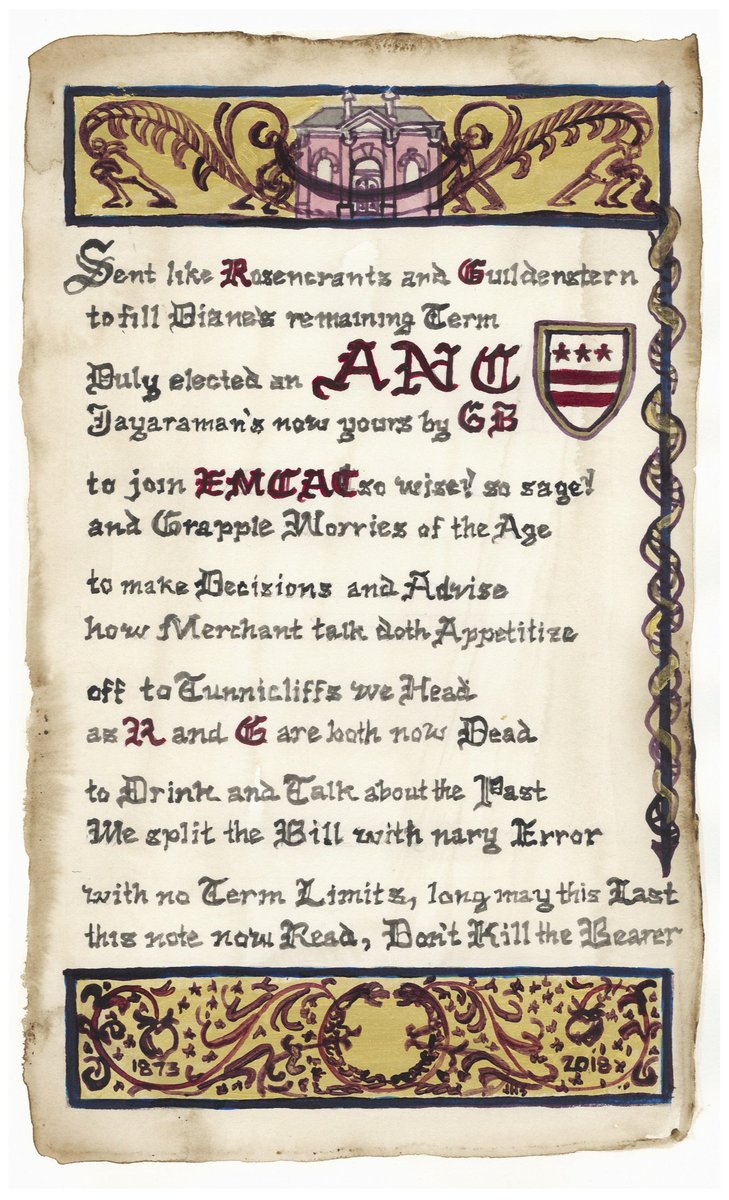 At a properly noticed meeting with a quorum present, ANC 6B voted to appoint Chander Jayaraman, 6B08 as its representative to EMCAC following the resignation of Commissioner Hoskins. Commissioner Jayaraman's credentials are attached.
