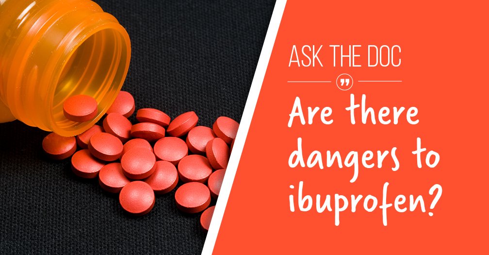 SH101atRowan's tweet photo. 'Are there dangers to ibuprofen?' Our doc breaks it down https://t.co/5LhBKXQics https://t.co/kF27crMjuJ