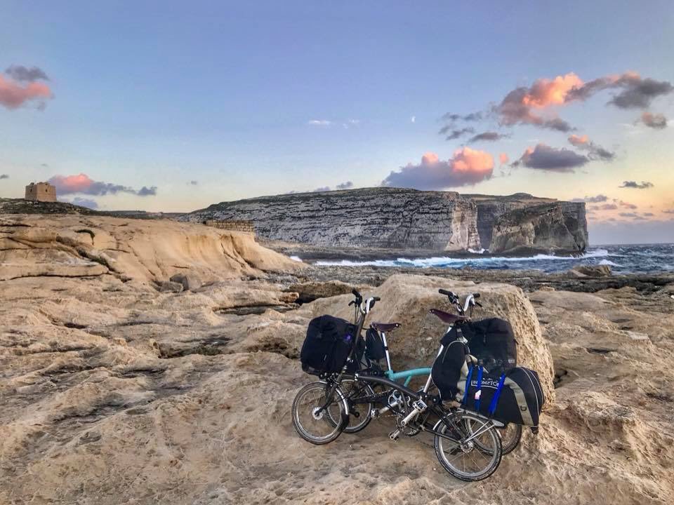 bikepacking brompton