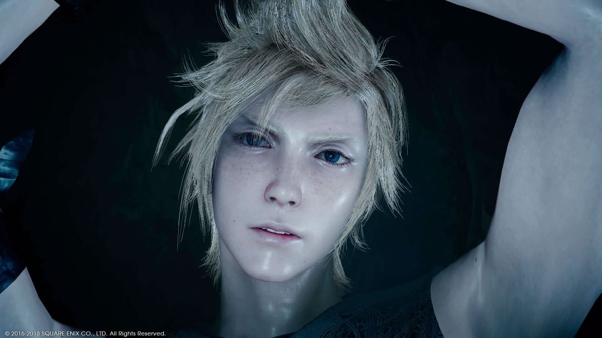 チロ Ff15 Twitterissa かわいいなこの表情 Ff15 Ffxv