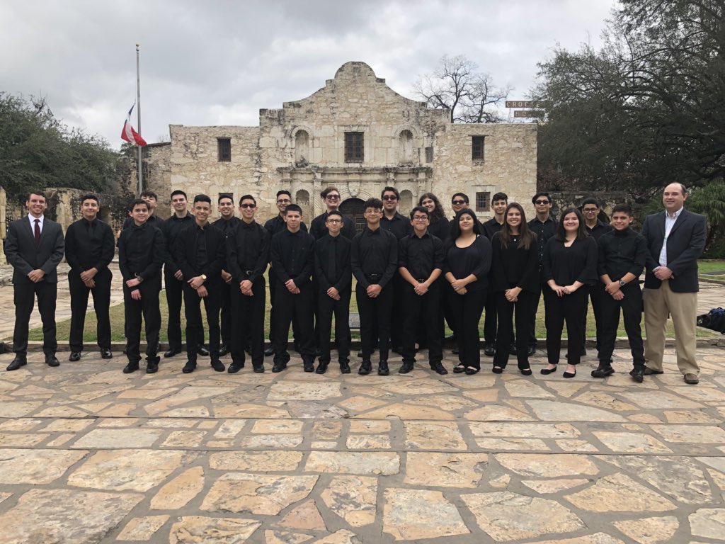 DrumsAllDayLF's tweet photo. Did you know that the @losfresnosband percussion studio was invited to San Antonio to give a presentation at the @TMEA convention?  This was a ton of work, but totally worth it! #FalconBandPride #percussionpride @LosFresnosCISD @losfresnoshigh @LFUnited https://t.co/hA2kLLpe3p