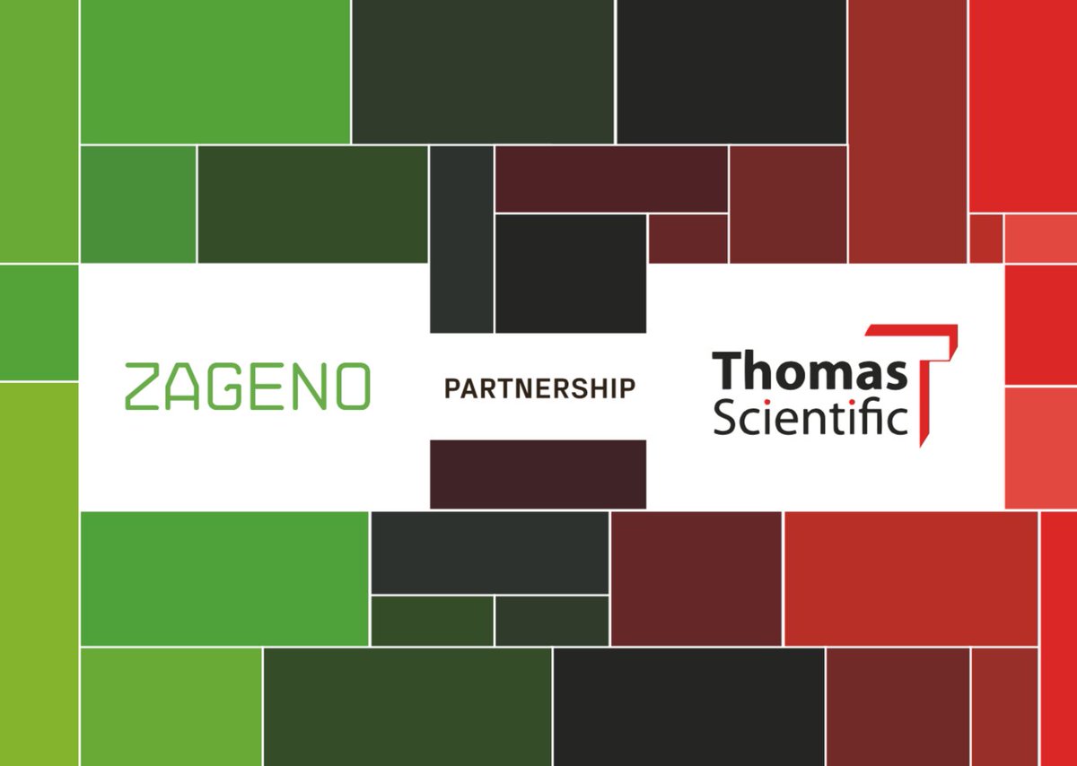 ZAGENOteam's tweet image. PRESS RELEASE - buff.ly/2BTpBp2 
ZAGENO and Thomas Scientific to Launch New, Fast and Easy Way to Choose and Purchase the Right Lab Products for Each Specific Experiment at Pittcon 2018. 

#Partnership #ThomasScientific #ZAGENO #EUREKA #pittcon2018
