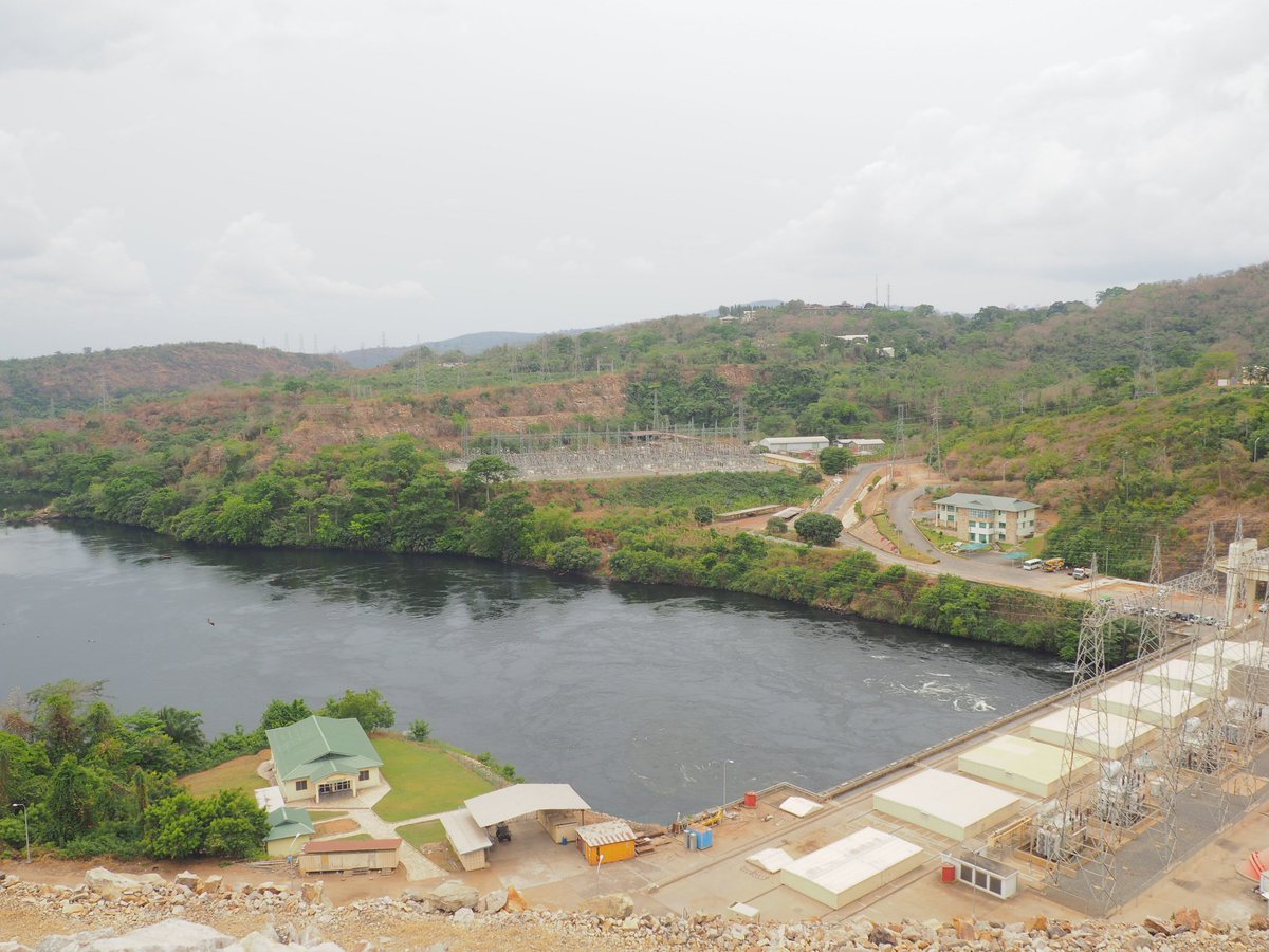 UNUINRA's tweet photo. @McMasterU team visit the Akosombo Dam in Ghana as part of the #waterwithoutborders initiative. @UNUINRA @UNUINWEH https://t.co/yK0jFLdA8v