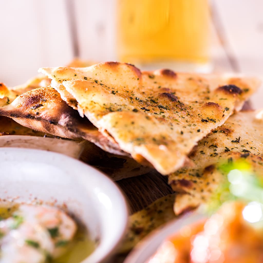 What's better than our sticky platter? 

Maple Glazed Chicken Wings
Prawns &amp; Chorizo in Garlic Butter
Lamb Koftas
Feta Stuffed Bell Pepper
Stone Baked Flatbread

Tell us the person you'd share with!