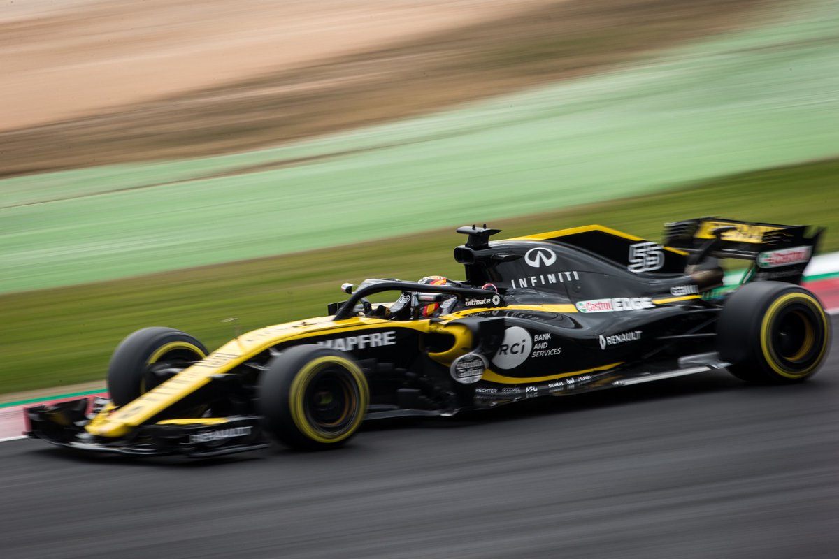 AlpineF1Team's tweet photo. 🗓 The day carries on with Carlos 
⏱ 1:21.212
🛣 45 laps 

Fifth fastest 🌶

#RSspirit #F1Testing https://t.co/jmxHUK7m78