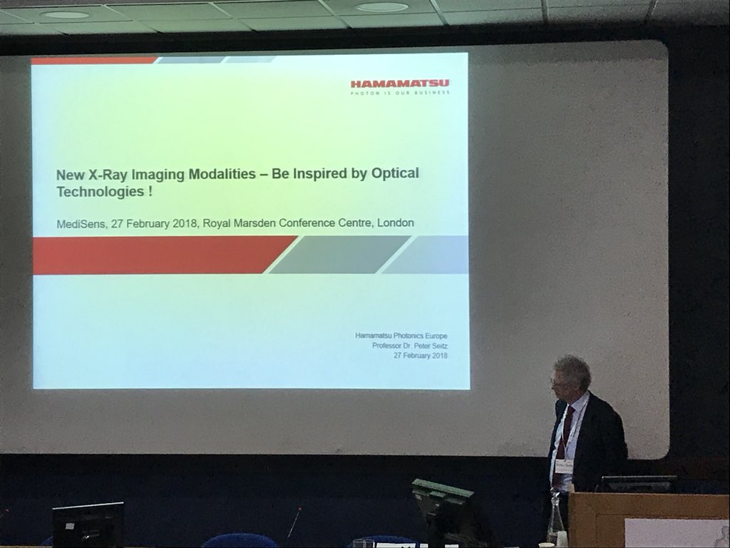 Peter Seitz blowing our minds again with the bleeding edge of X-ray sources and detectors. Want 10 picosecond time of flight X-Ray? This is the future! <a href="/HamamatsuPhoton/">Hamamatsu</a> <a href="/MediSens_/">MediSens</a> #Xray #MedTech #Healthcare #MediSens2018