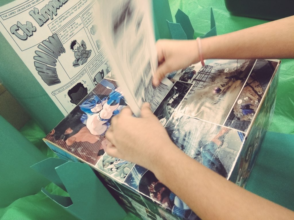 Comic_Book_Club's tweet photo. Votes are pouring in for the #PeelTL #KidLit #KryptoniteKup!!
Students from across @PDSB_Libraries @PeelSchools are deciding which GN will win this EPIC literary award!!
...@AylesburyPDSB @champlaintrail @BrianWFlemingPS @EldoradoPS https://t.co/U4ErH9DvdK