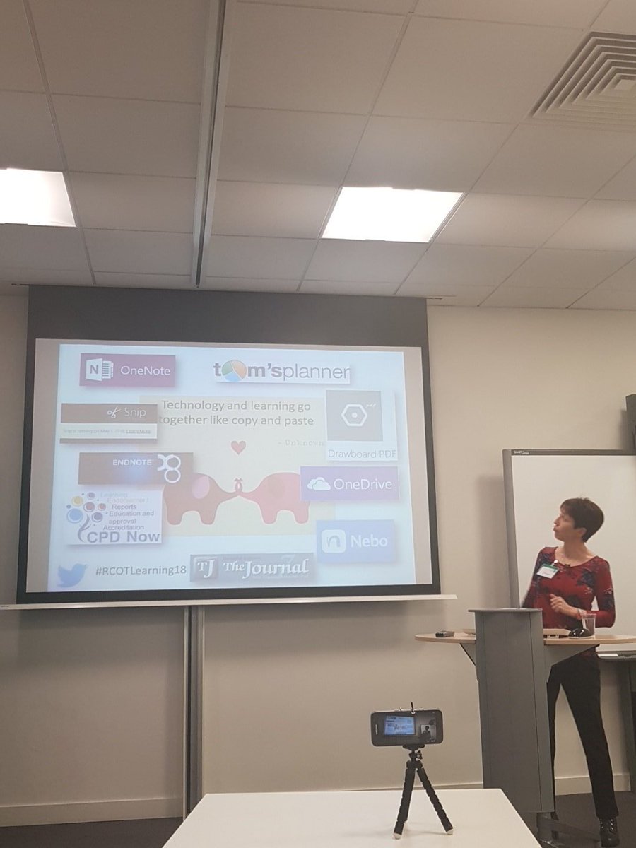 Kinahm22's tweet image. "Technology and learning go together like copy and paste!" #RCOTLearning18