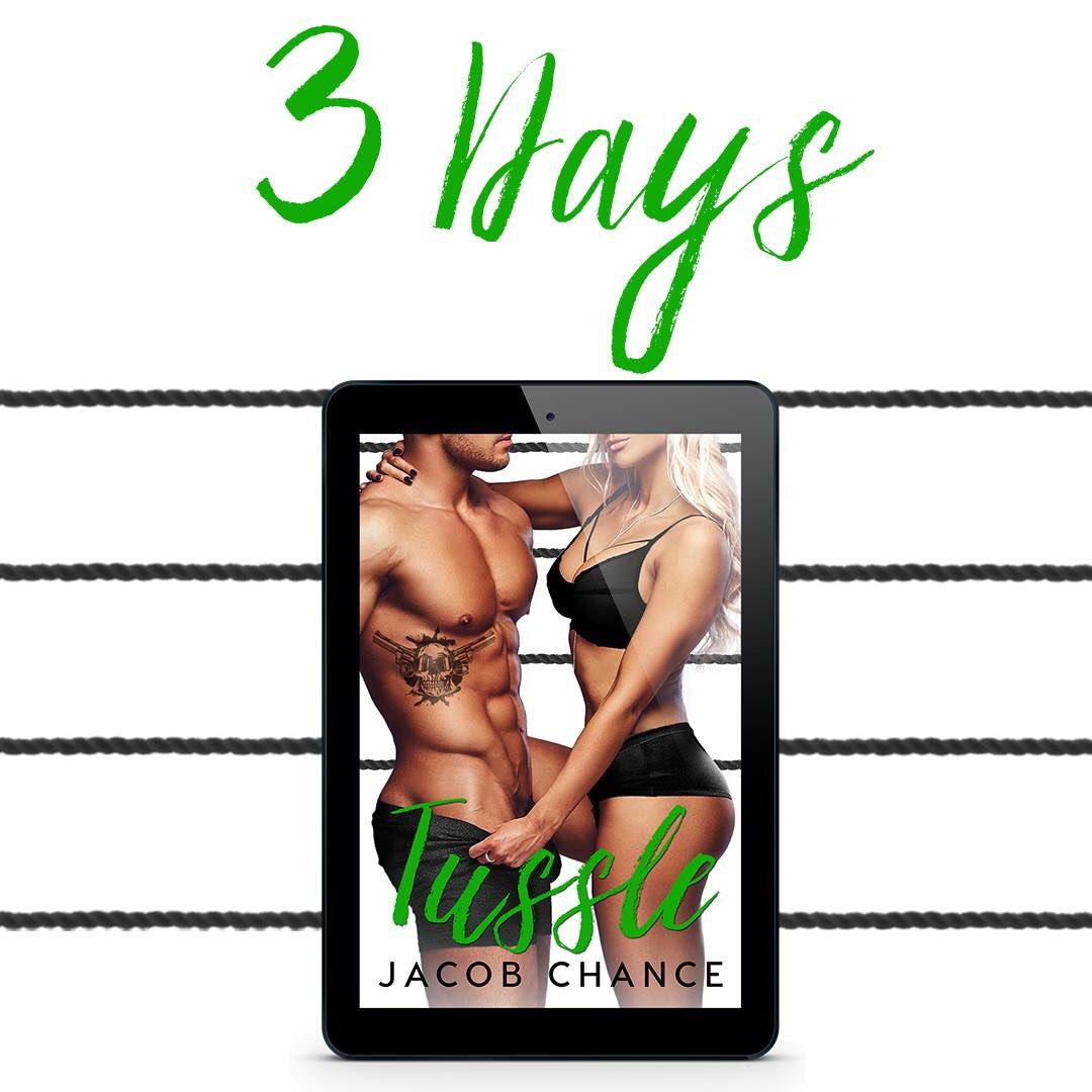 Tussle, a #SportsRomCom #Standalone releases in #3Days. Jacob Chance can't wait for you to read it and become one of #JessesGirlz. 
→ Add it to your TBR
goodreads.com/book/show/3783…

#CockedLockedReady2Rock #StunGunn