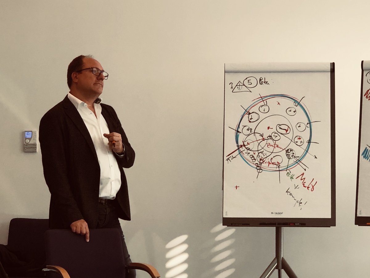 „In Unternehmen werden zu viele falsche Fragen gestellt, auf die es keine richtigen Antworten gibt.“ <a href="/NielsPflaeging/">Niels Pflaeging</a> zu den Herausforderungen von #Organisationen im #Wissenszeitalter