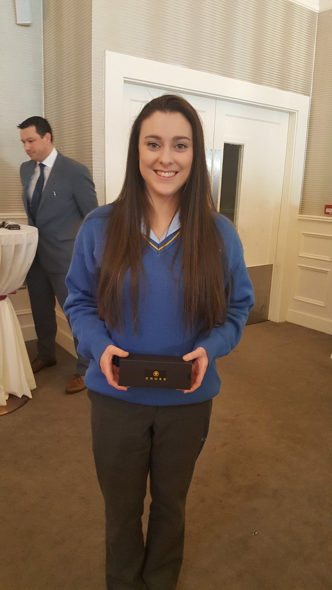 BusinessKCS's tweet photo. Congratulations Shauna Murphy @CraftyPillows on winning Entrepreneur of the Future @LEOCorkNW Student Enterprise Awards! Very proud &amp; well deserved! #StudentEnterprise @KinsaleComSch @KinsaleTY https://t.co/qzlbhRrHai