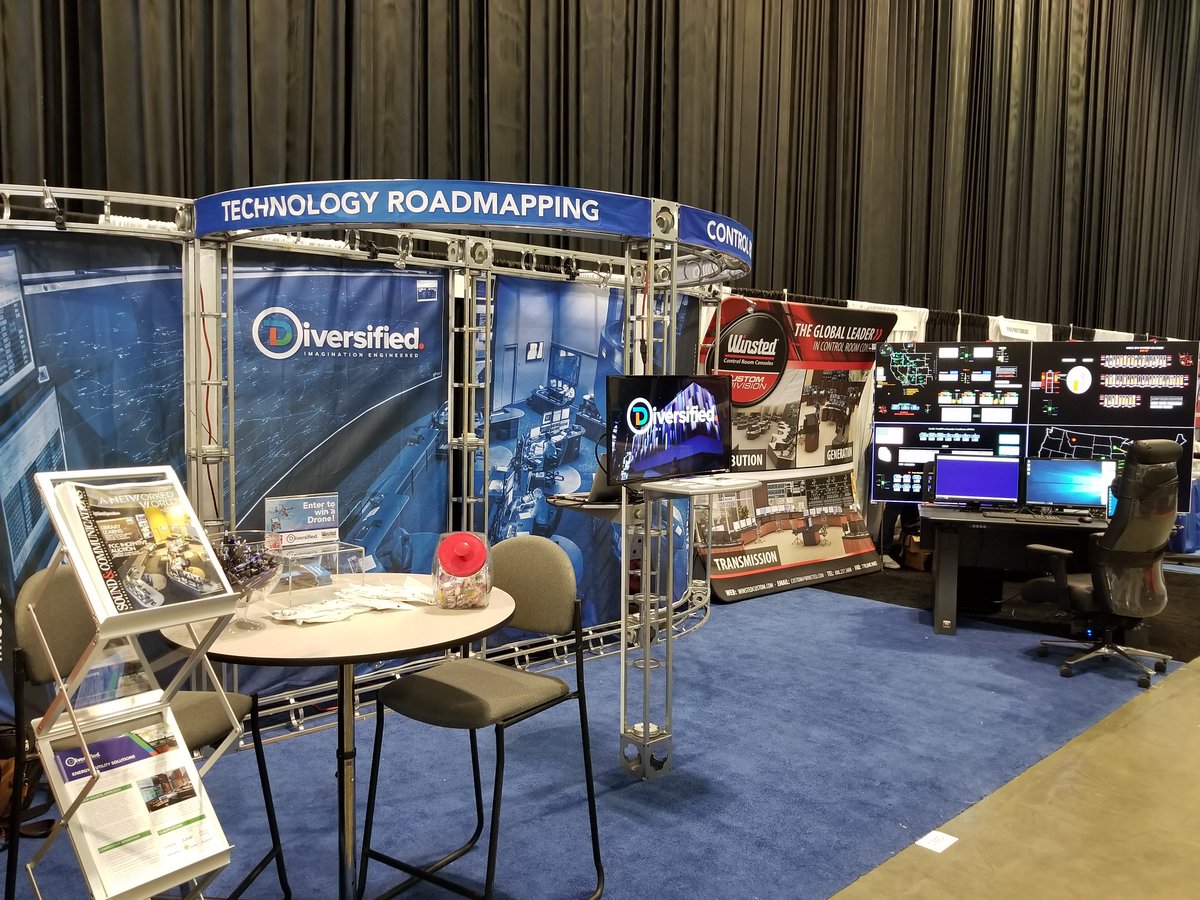 DiversifiedUS's tweet photo. Good Morning #TechAdvantage2018! Stop by Booth #1745 and see how our #MissionCritical Experts can help your #controlrooms be more secure and to learn more about #utility services to help increase your#coops efficiency! @TechAdvantage1 #Canyouimagine #Nashville #electriccoop https://t.co/zZdPa8H7Dv