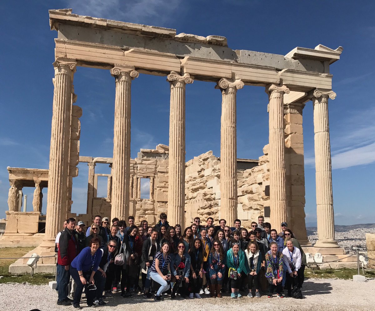 HB_highschool's tweet photo. HB in Greece! https://t.co/0f0gEoemqG