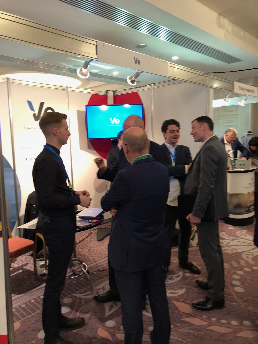 okeeffe_brian's tweet photo. If you're at #Showtel2018 today then pop along to stand E21 to talk to Ve Ireland. It's getting busy! @Ve_HeadQuarters https://t.co/NI8U5FKC5D