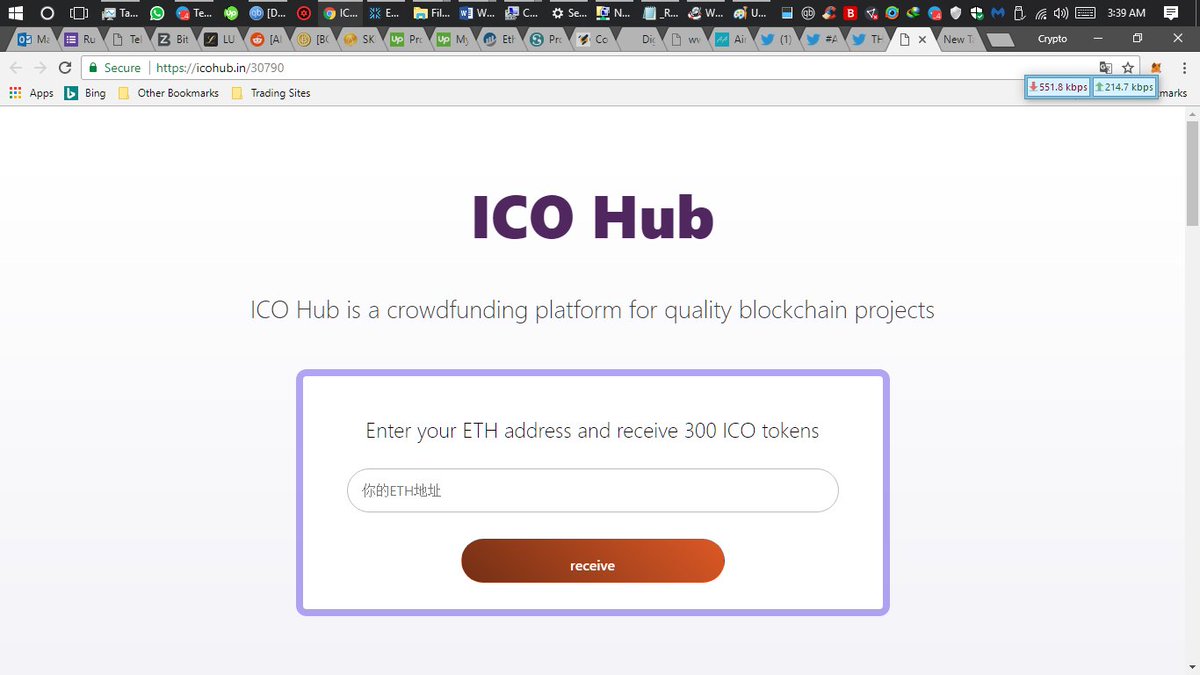 AirdropGod's tweet photo. @officialmcafee 🔥 TOP AIRDROP 27/2/2018  🔥

FREE $300 ICO HUB TOKENS

Ether Address Only - https://t.co/Yoy56sJAM7 

#ICO #Airdrop #IOTA #Ripple #BITCOIN  #Airdrops #airdropalert #Ethereum  #Litecoin #Monero #TRON #FunFair #VeChain #OmiseGO #eth #ethereumtoken #Giveaway #tokens #freetokens https://t.co/QMyVtBpFRe