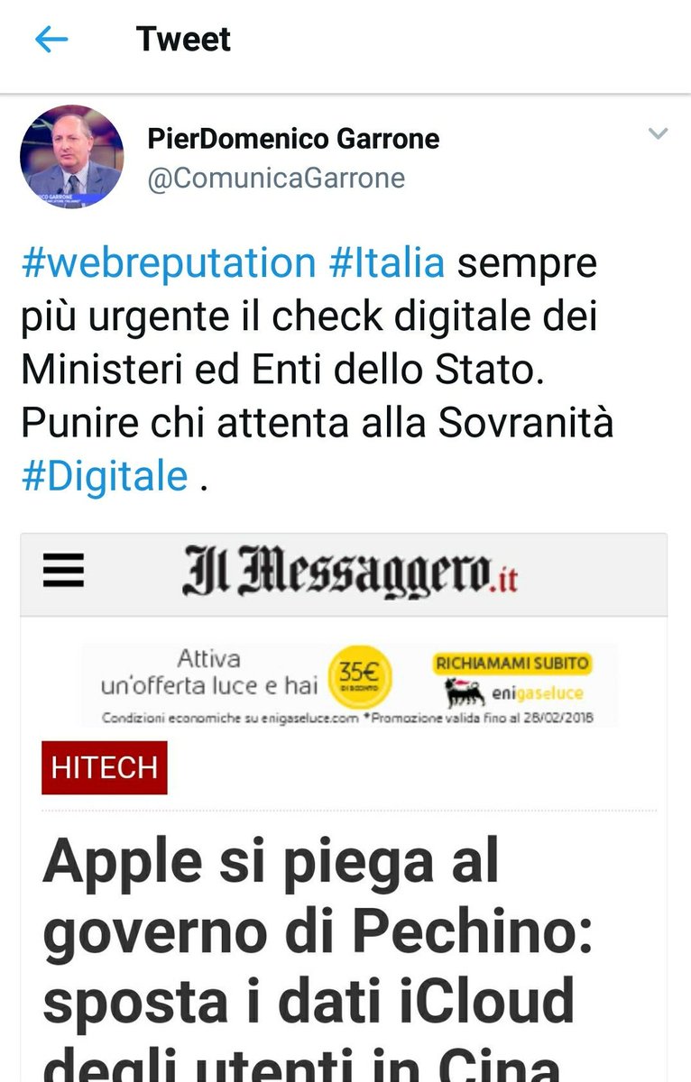 rscano's tweet photo. Sempre nello spirito di: a chi stiamo dando 3 milioni di euro? (Questo signore dichiara sempre di parlare a nome di #isiamed) #modellodigitaleitaliano https://t.co/rhm11Ab6lE