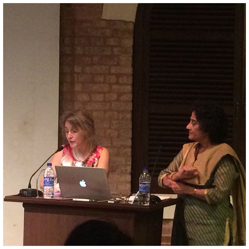 Jnanapravaha_M's tweet photo. On Day Three of the four-day seminar series, Sumathi Ramaswamy &amp; Barbara Mittler delivered a talk titled "Absent Presences: Death of the Father"

#MahatmaGandhi
#ChairmanMao
#BioIcons
#CriticismAndTheory https://t.co/c3Wycz0RDy