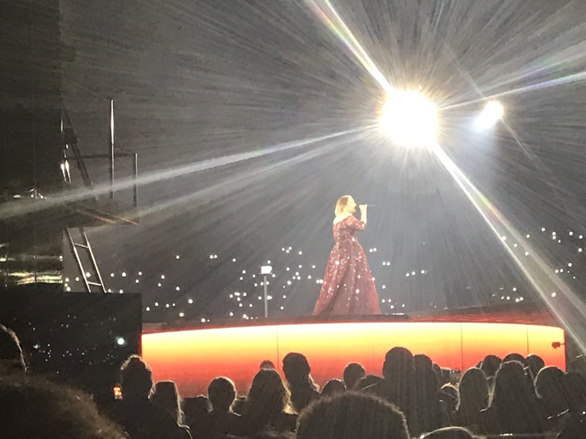 laurenkateey's tweet photo. I saw Adele a year ago to the DAY and I can’t get over how amazing it was and how much I am missing it and her and that I want to do it all again. @Adele we need more music and more tours! #Adele #Concerts #Tour #AdeleisLove #AdeleTour #last #photo #is #my #friends 💗✨💗✨ https://t.co/jgCxcEfFOc