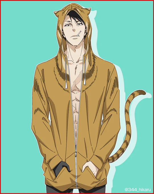 勝手にオマケです。
4巻巻末の竹内先生作【TRUE TIGER】の破壊力に勝るモランは一生描けません……。 