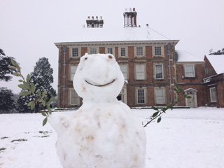 Looks like this guy could be paying us a visit soon @Forty_Hall ... last seen December 2017! #CultureInEnfield #mylocalculture #FortyHall