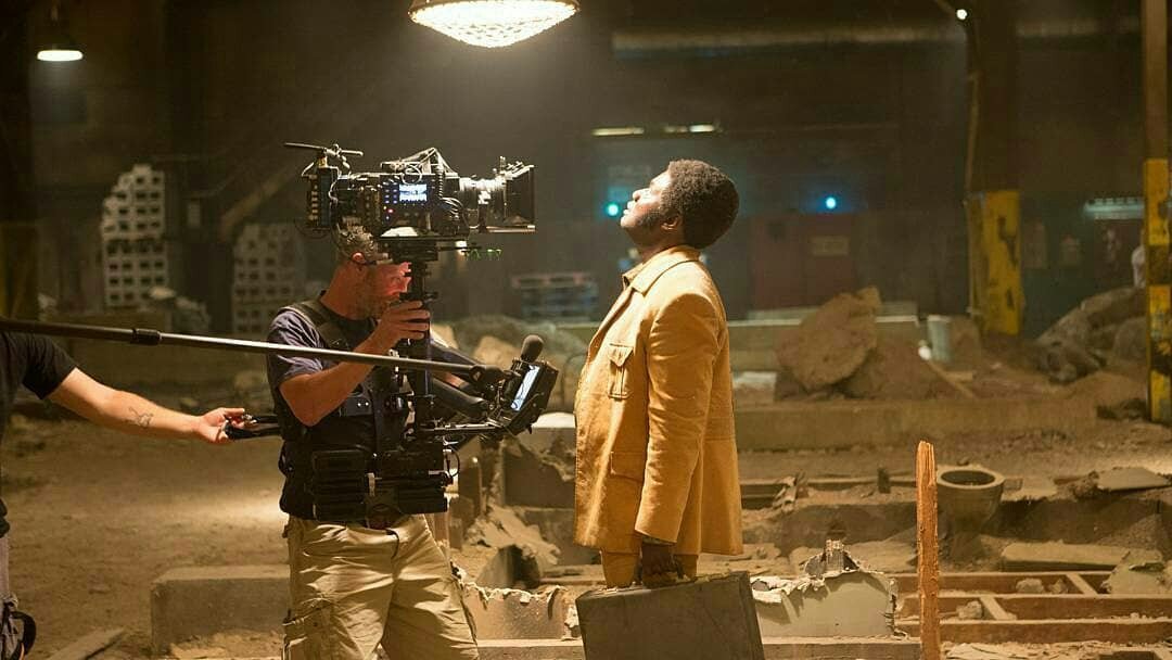thewheatleyclu1's tweet image. #bts from #FreeFire 
#BabouCeesay #britishmovie
#BenWheatley