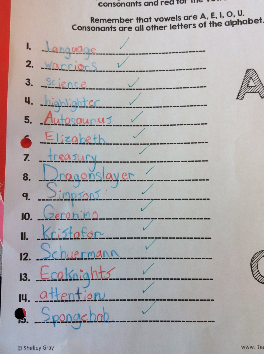 NobileM1's tweet photo. #selfselected #spelling list for a grade 2! Look @MrSchuermann https://t.co/hI5SWMVs5w