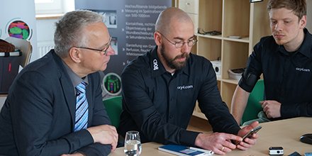 trainoxy's tweet photo. Yesterday, we were glad to welcome Dr. Stefan Rudolph, State Secretary in the Ministry of Economic Affairs, Labor and Health Mecklenburg-Vorpommern, in Pepelow.

Read more about it on our blog: https://t.co/mgXpuCv29w

  #OXY4 #DR2 #StateSecretary #innovations #SmO2 #THI #PI #PR https://t.co/QAY1tQw5Dg